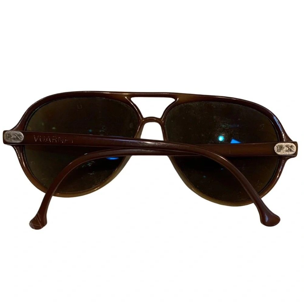 Vuarnet | 374 Skilynx Brown Vintage Sunglasses Tom Selleck Magnum PI RARE! - Picture 2 of 6